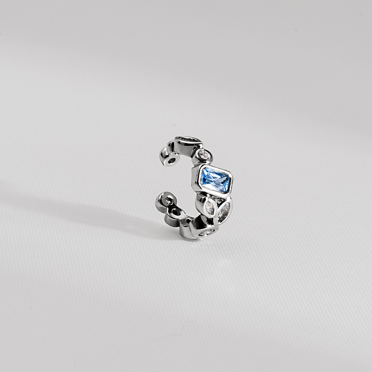 PIERCING NUANCES AZUL PRATEADO